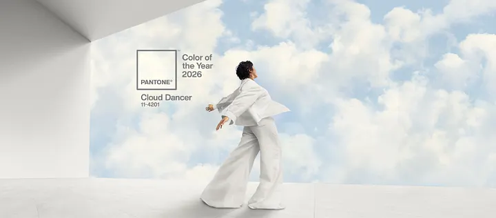 Pantone цвет года 2026 Cloud Dancer
