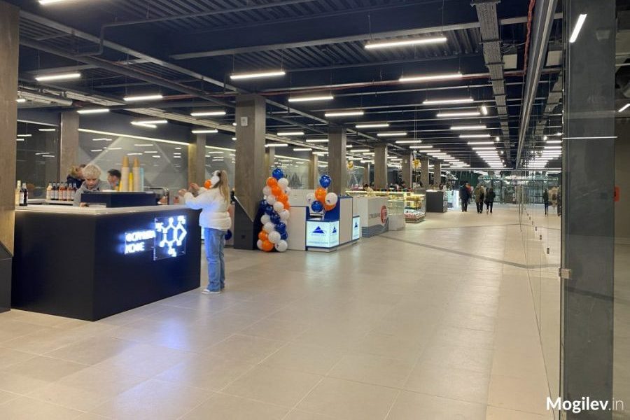 ТЦ Могилев первый этаж открытие магазины