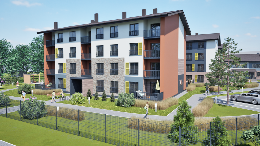 ЖК в Витебске Акварели на Чкалова проект