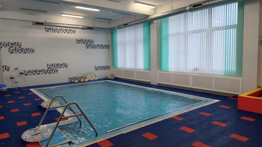 Собственный бассейн в детском саду Грушевка Минск