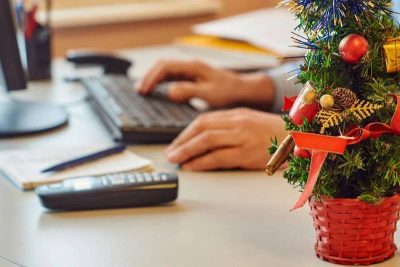 новый год работа