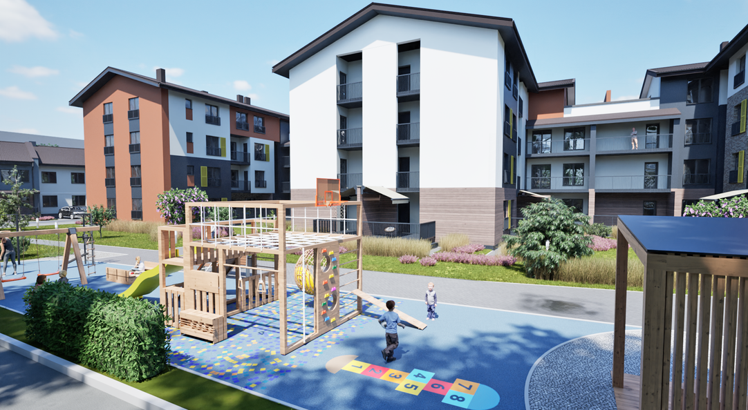 Новый ЖК в Витебске с танхаусами и террасами