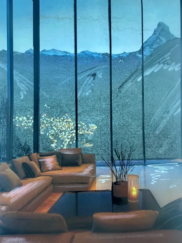 Вид из небоскреба Проект «Пик Лина» 