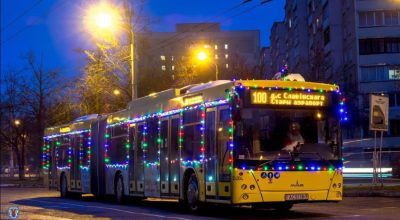 движение транспорт а в новогоднюю ночь