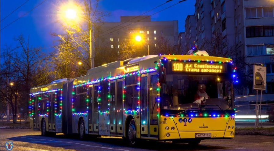 движение транспорт а в новогоднюю ночь