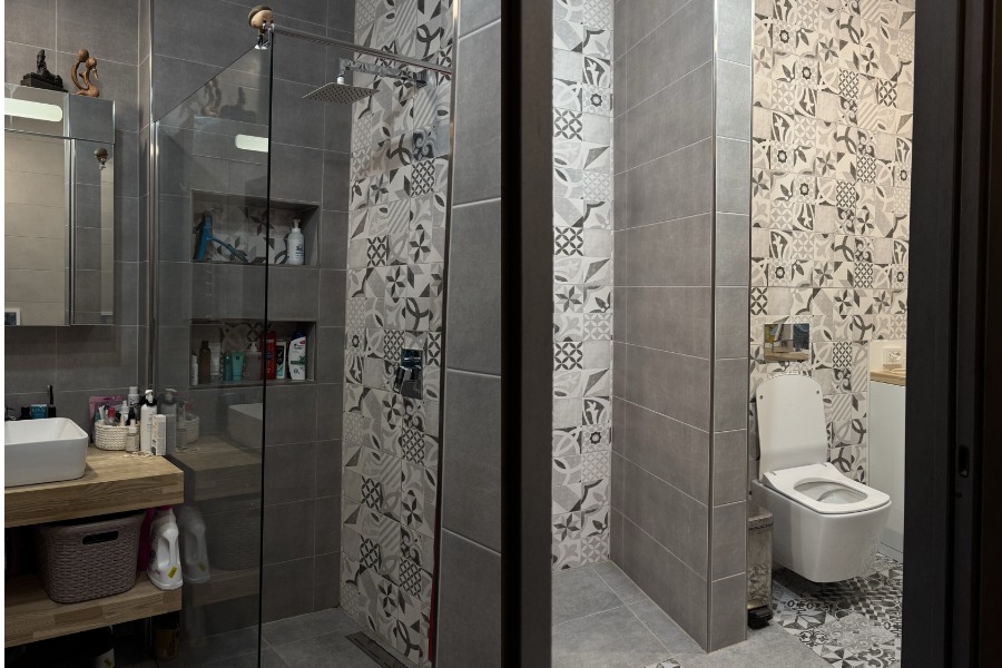 Ванная комната в квартире Пирс 