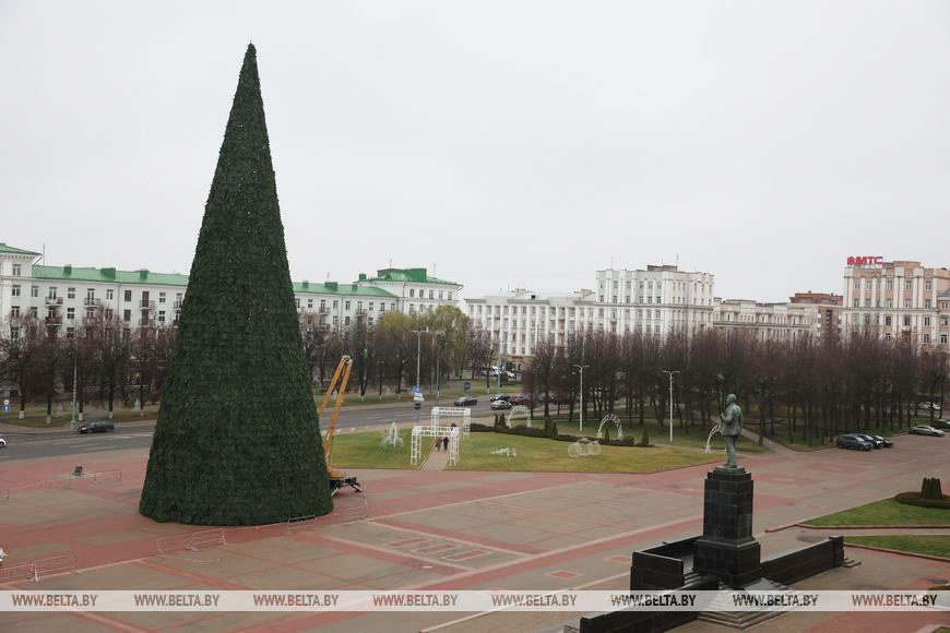 Елка в Могилеве 2025 