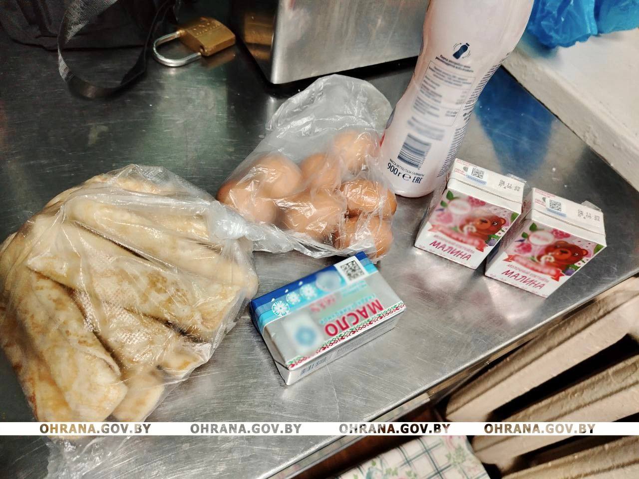 воровство продуктов