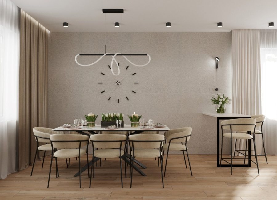 Кухня премиальный дом строительство под ключ