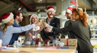 Новогодний корпоратив компания сотрудники