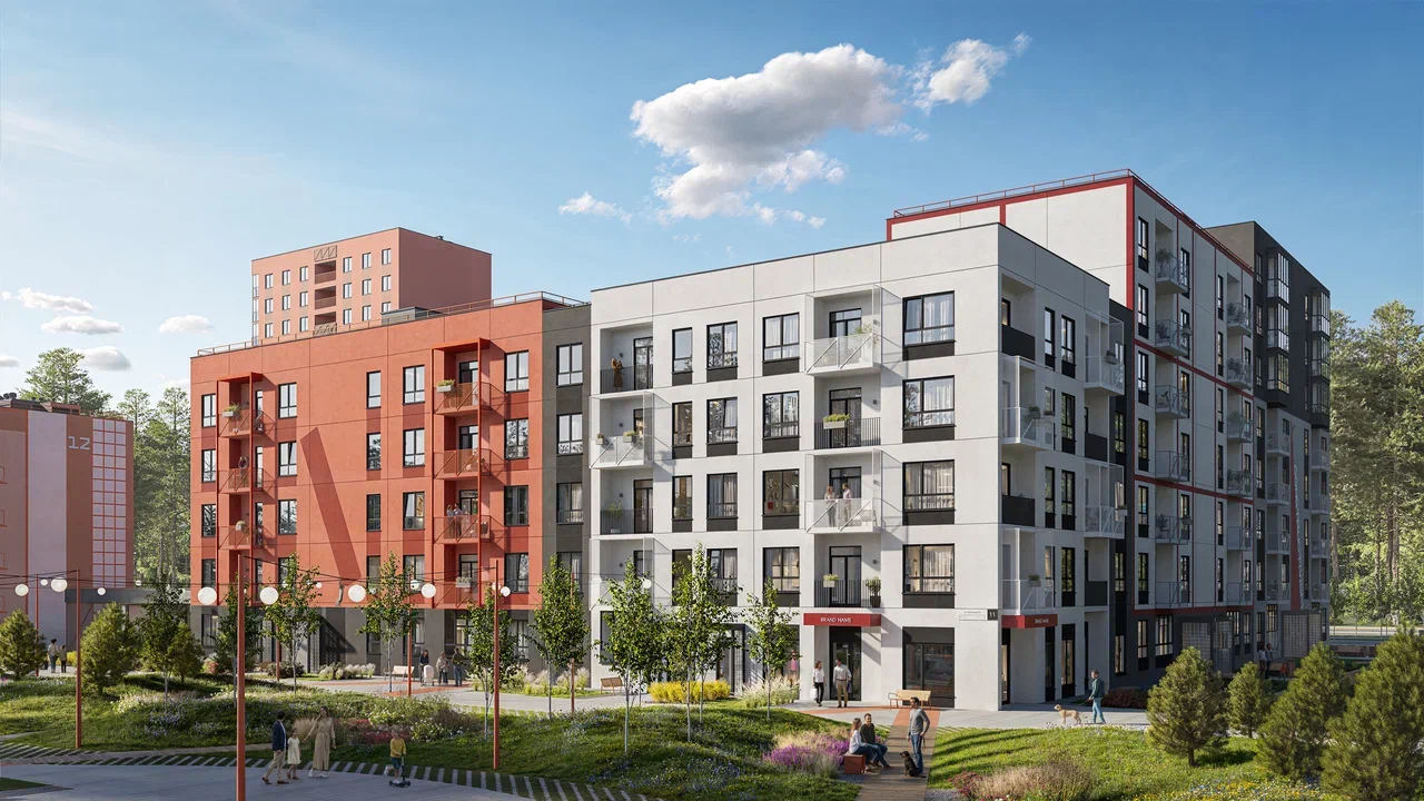 новая Боровая конструктивизм квартиры застройщик Арт-квартал