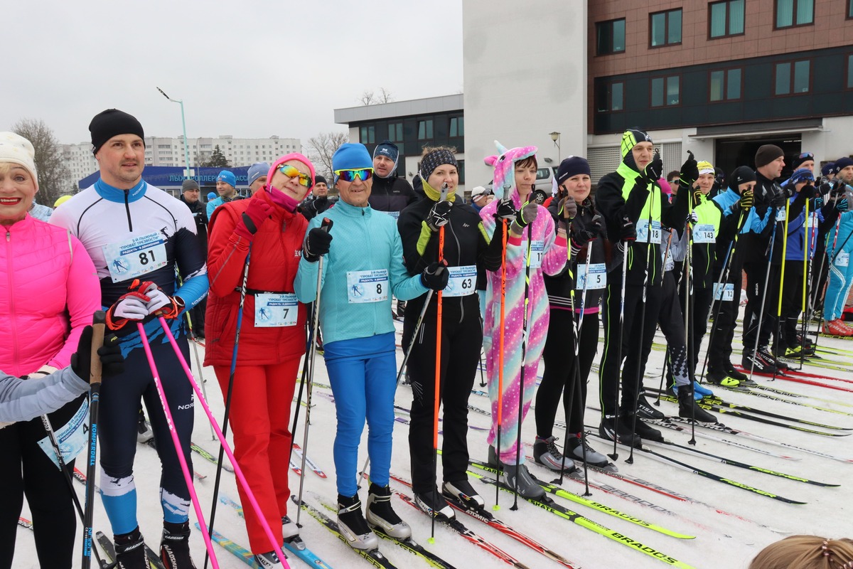 лыжный забег трезвости Минск лыжи