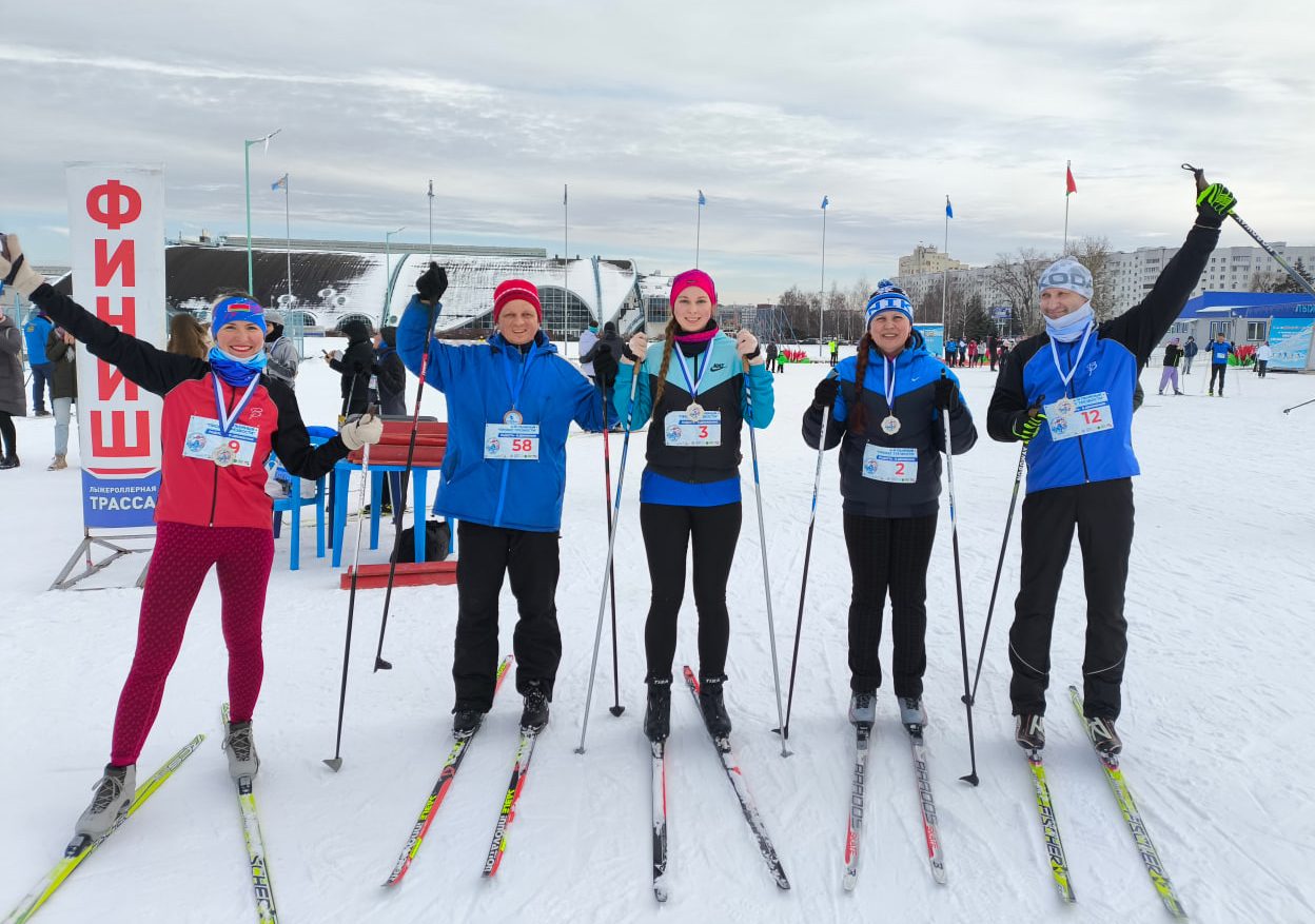 лыжи лыжные гонки Минск спорт забег трезвости