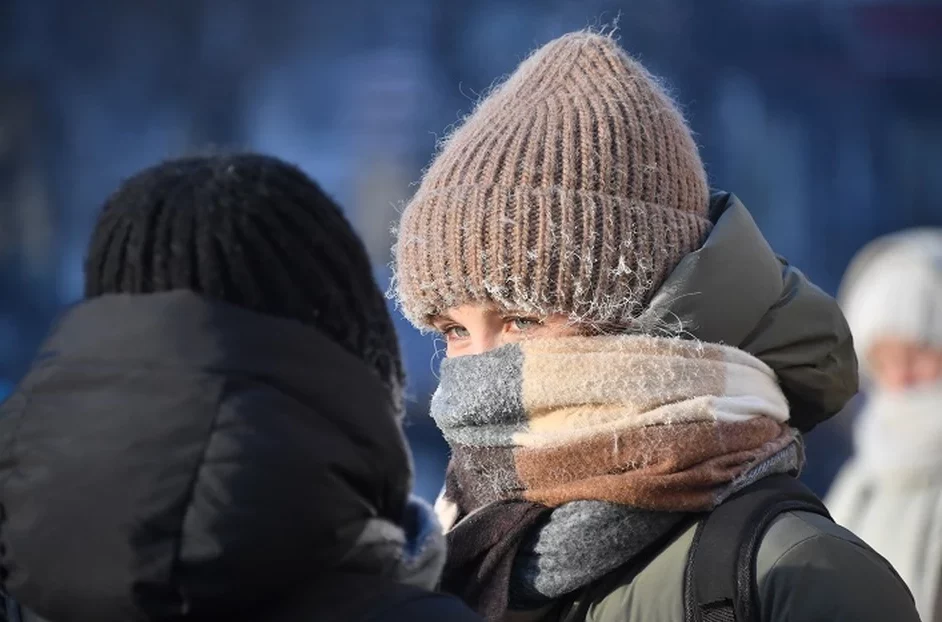 погода зима Беларусь температура мороз холод