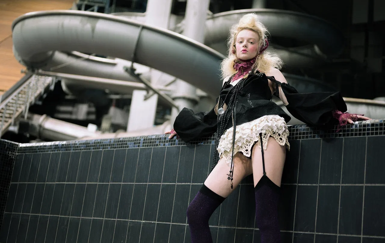 модель фото аквапарк Минск неделя моды в Беларуси фотосессия