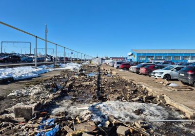 «Сайгон» и другие павильоны на Ждановичах сносят