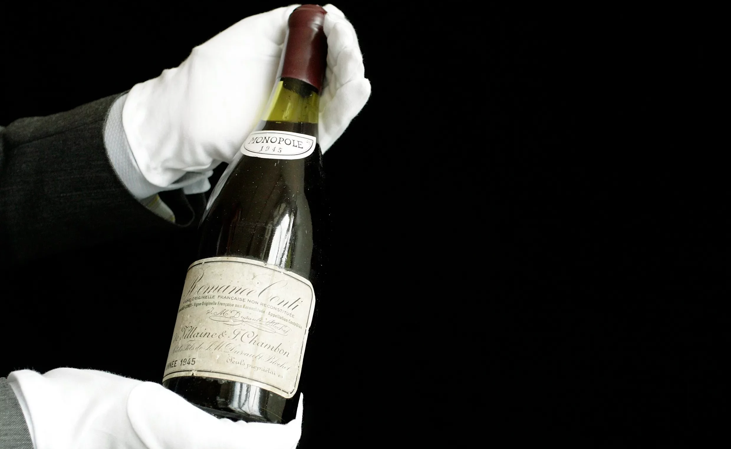 самое дорогое вино в мире Domaine de la Romanée-Conti 1945